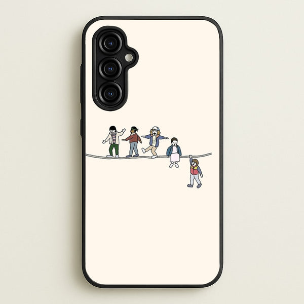 Stranger Acrobats - Stranger Things Phone Case for Galaxy A54