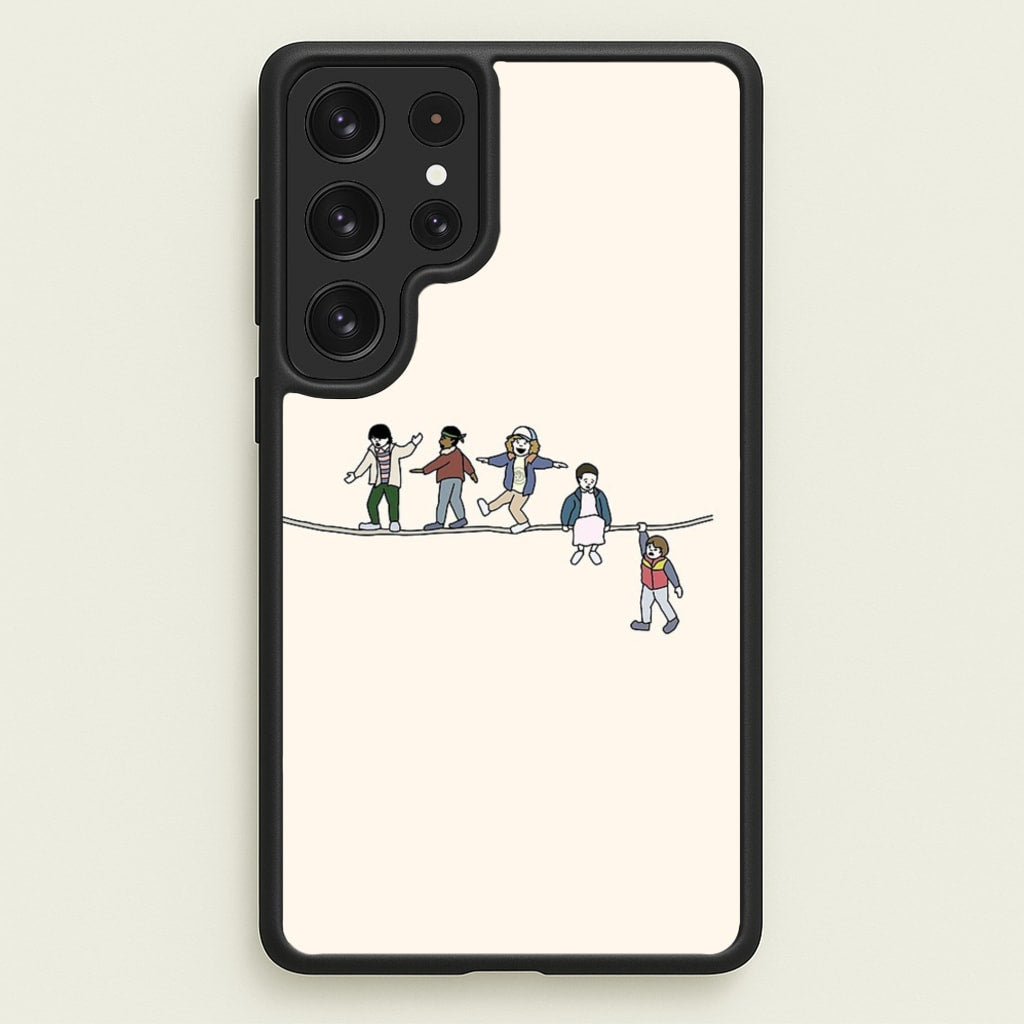 Stranger Acrobats - Stranger Things Phone Case for Galaxy S23 Ultra