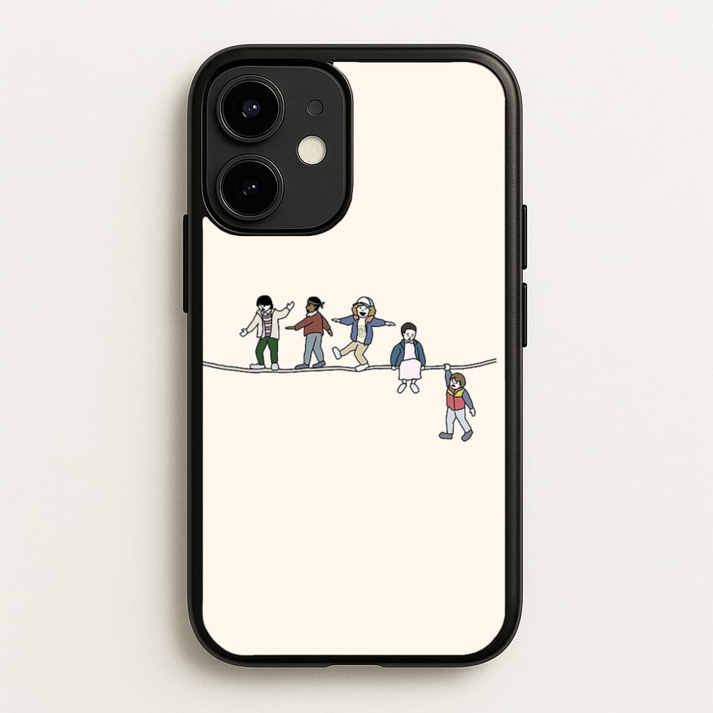 Stranger Acrobats - Stranger Things Phone Case for iPhone 12 Mini