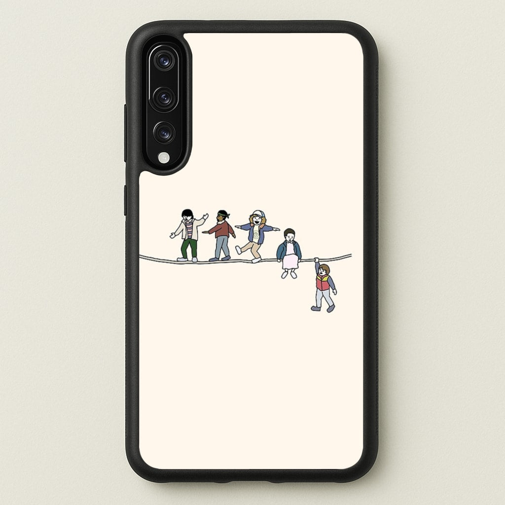 Stranger Acrobats - Stranger Things Phone Case for Huawei P20 Pro