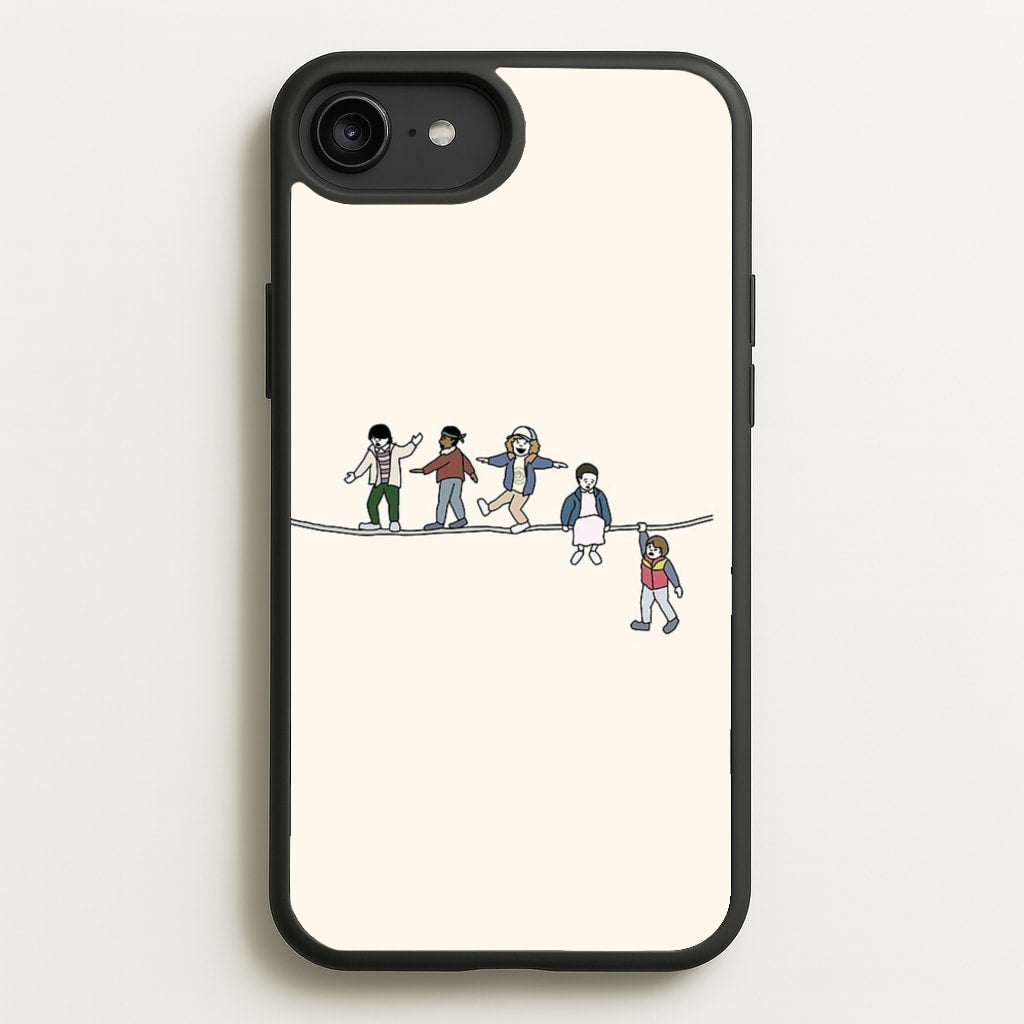Stranger Acrobats - Stranger Things Phone Case for iPhone 6 Plus / 7 Plus / 8 Plus