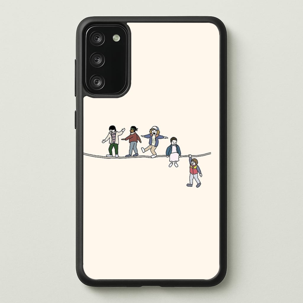 Stranger Acrobats - Stranger Things Phone Case for Galaxy S20