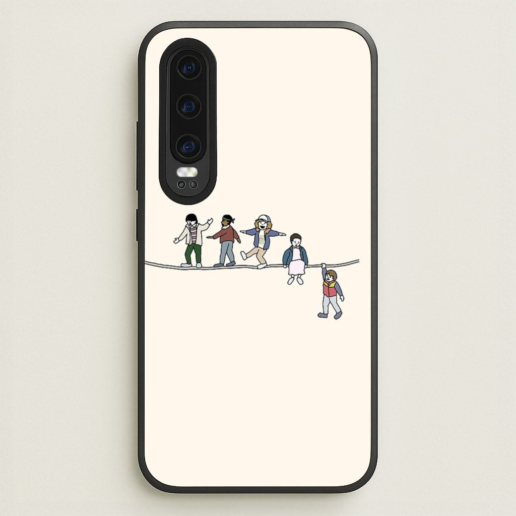 Stranger Acrobats - Stranger Things Phone Case for Huawei P30