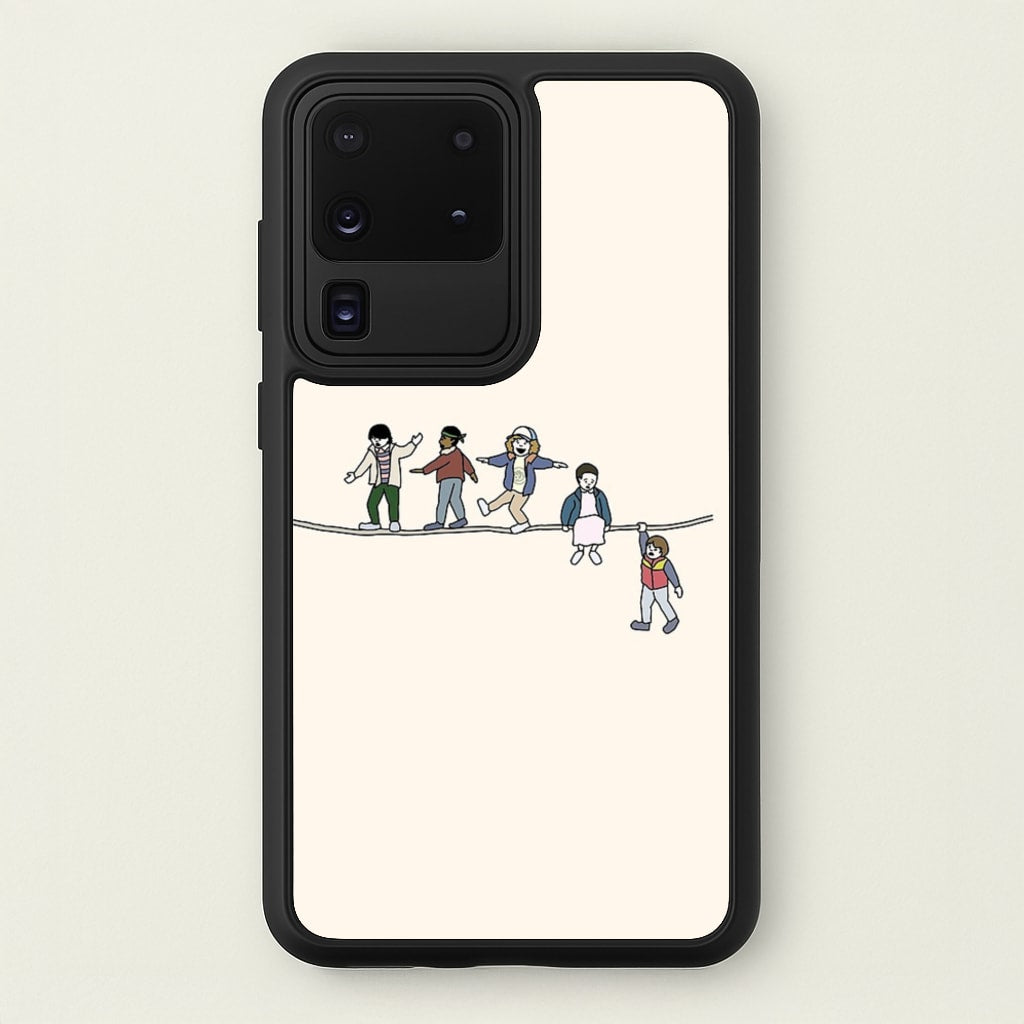 Stranger Acrobats - Stranger Things Phone Case for Galaxy S20 Ultra