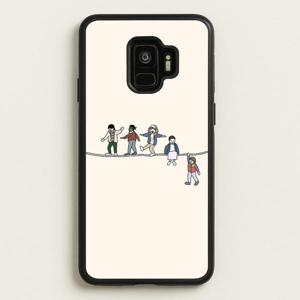 Stranger Acrobats - Stranger Things Phone Case for Galaxy S9