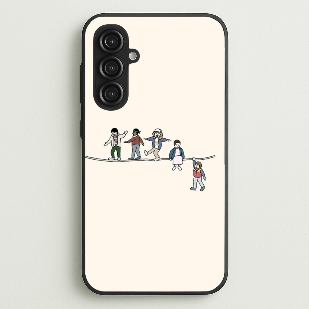 Stranger Acrobats - Stranger Things Phone Case for Galaxy S23FE