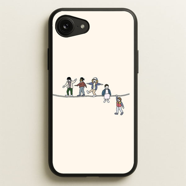Stranger Acrobats - Stranger Things Phone Case for iPhone 16e