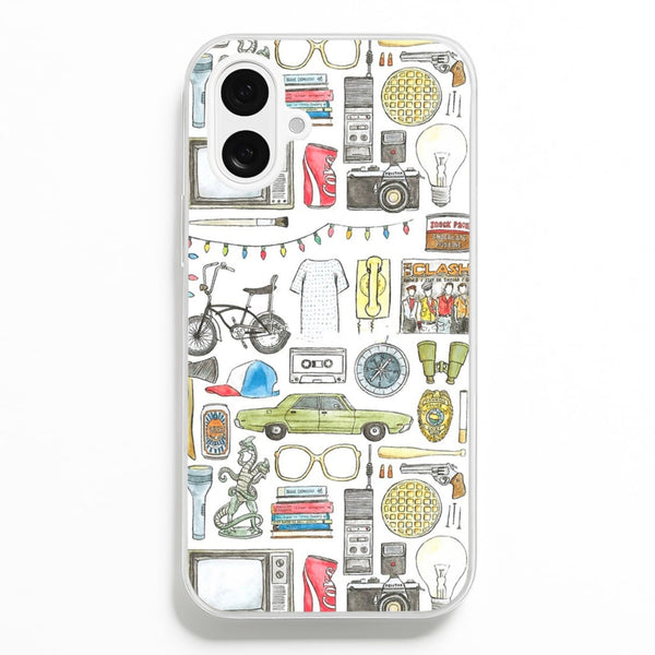 Stranger Objects Illustration Phone Case