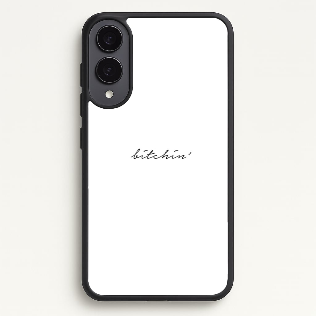Bitchin' - White Stranger - Stranger Things Phone Case for Galaxy S25 Edge