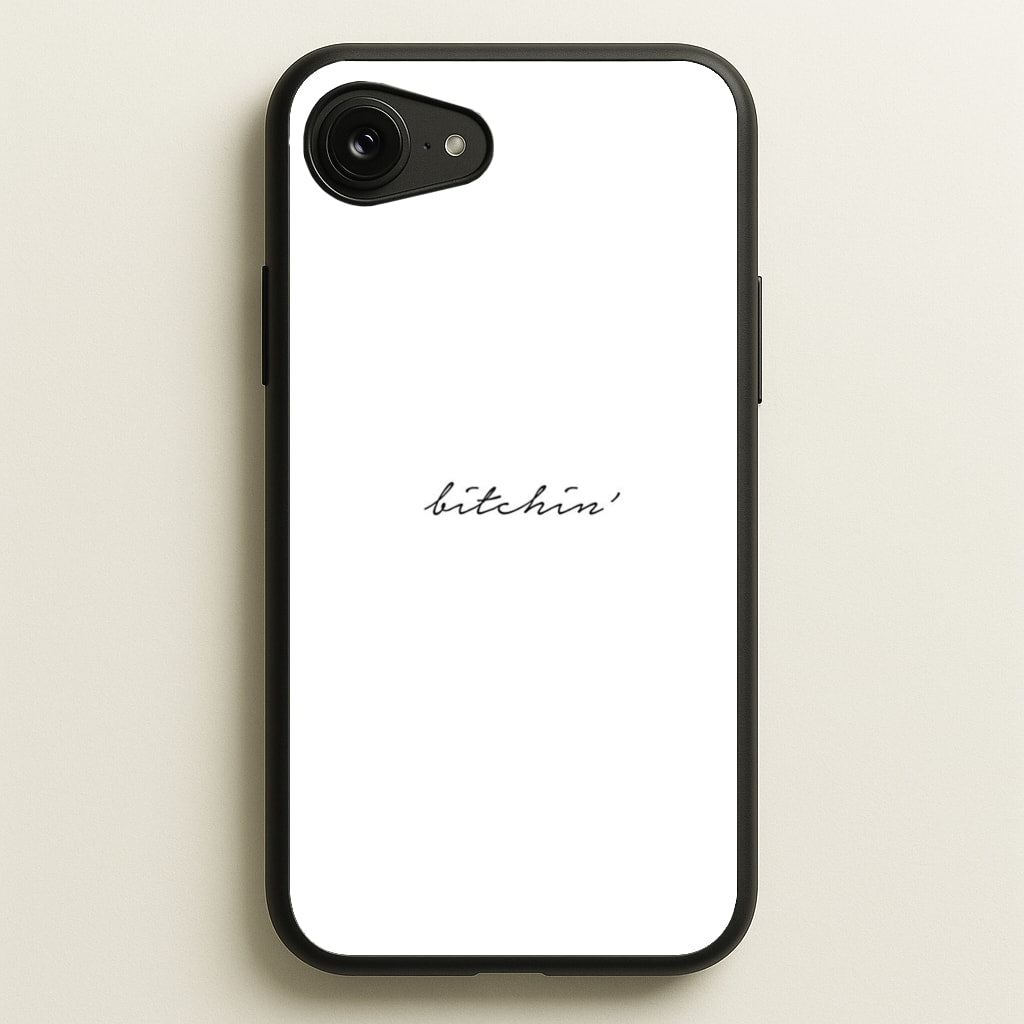 Bitchin' - White Stranger - Stranger Things Phone Case for iPhone 16e
