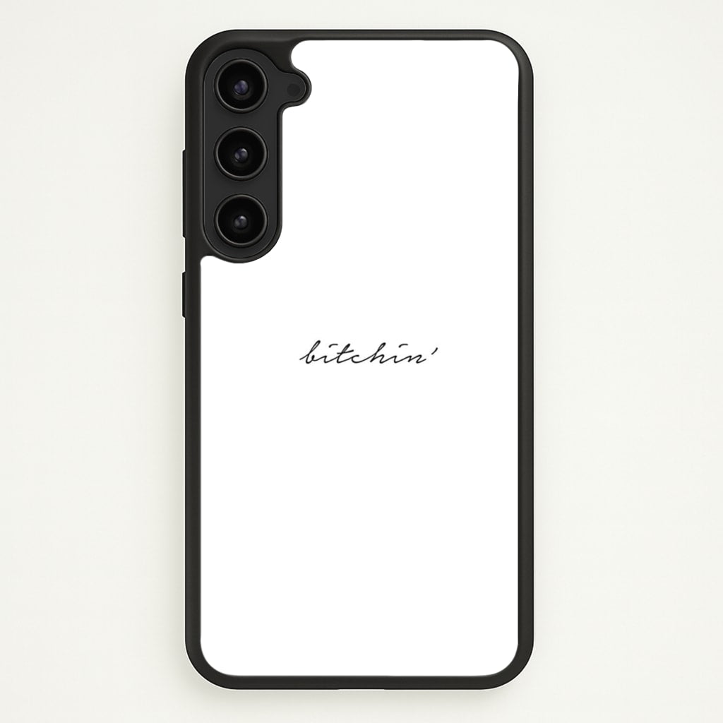 Bitchin' - White Stranger - Stranger Things Phone Case for Galaxy S23 Plus