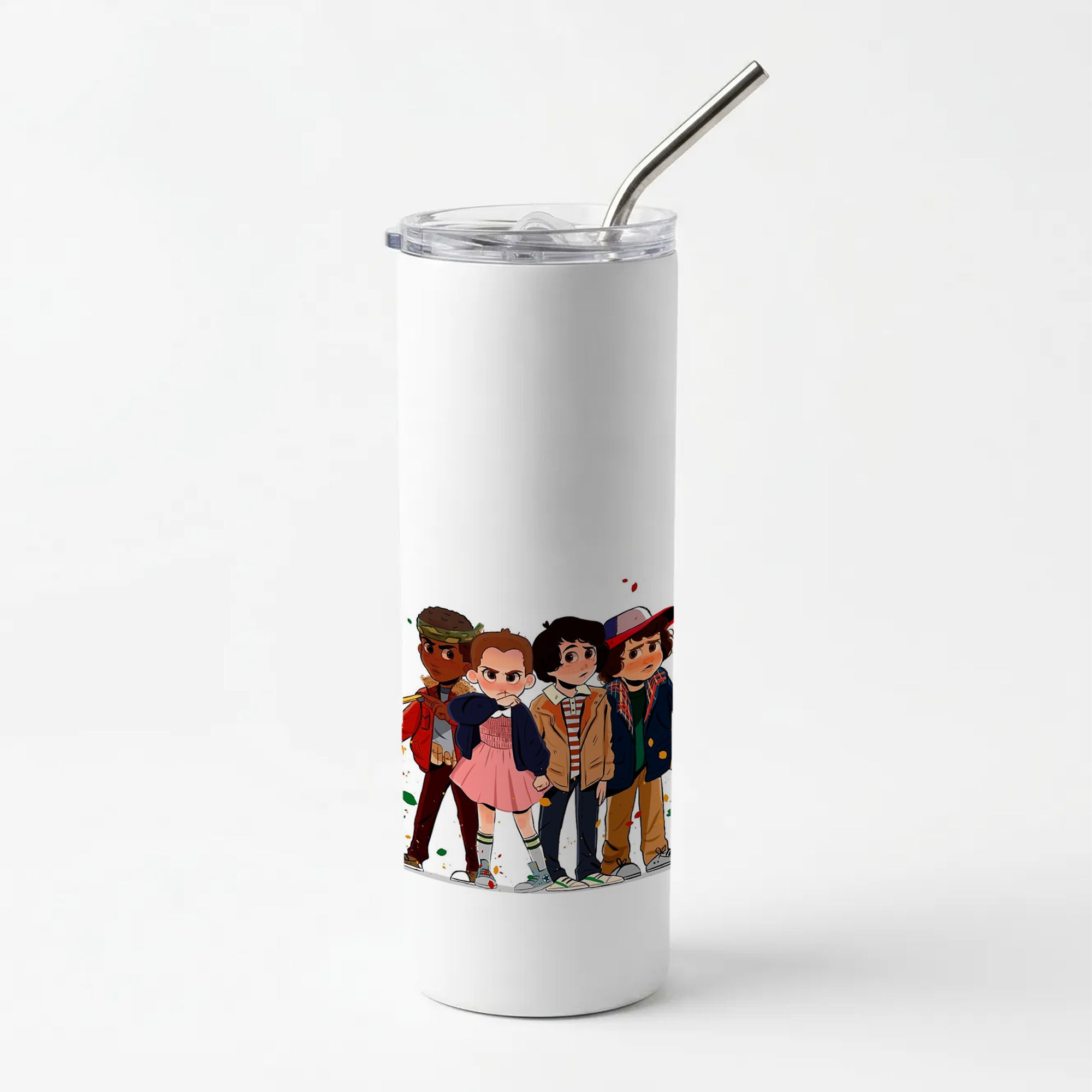 Stranger Kids Skinny Tumbler