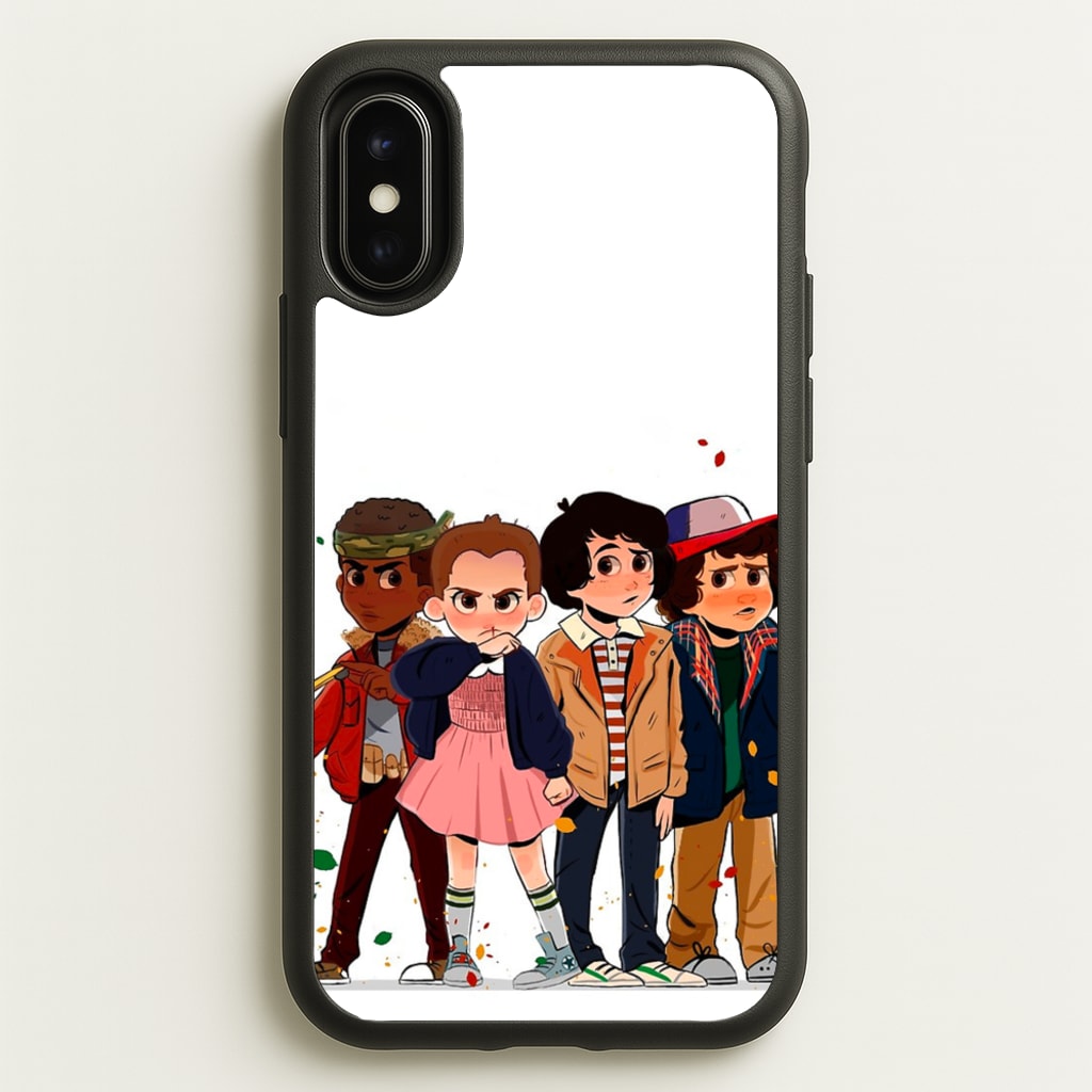 Stranger Kids - Stranger Things Phone Case for iPhone X / XS