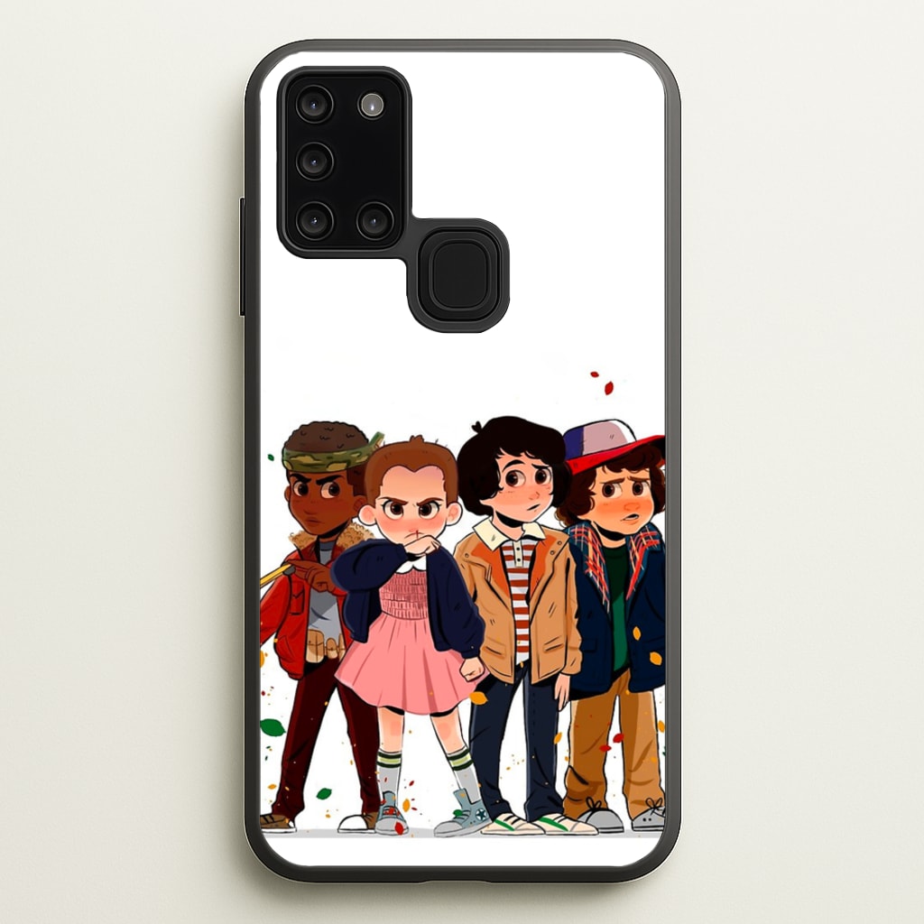 Stranger Kids - Stranger Things Phone Case for Galaxy A21s