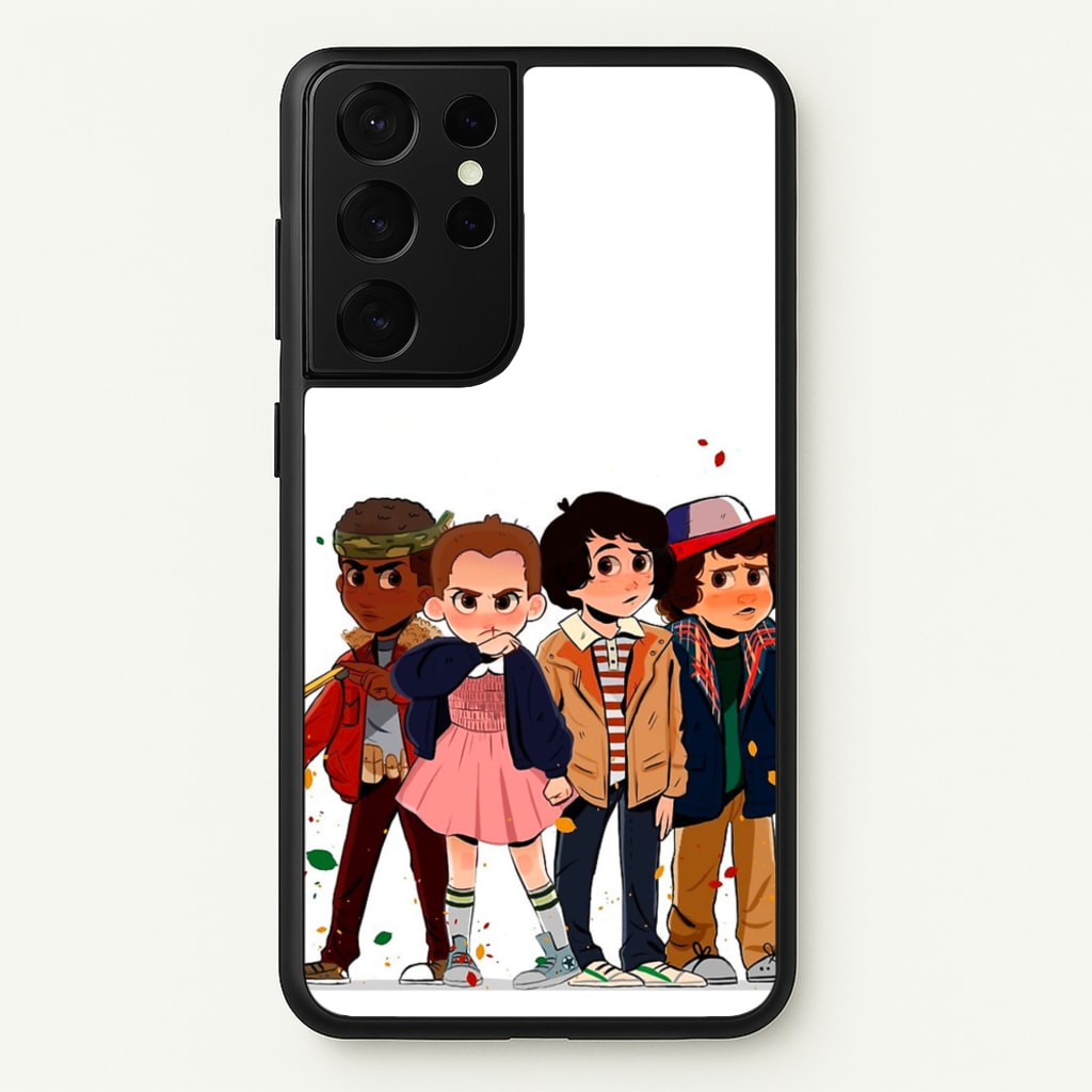 Stranger Kids - Stranger Things Phone Case for Galaxy S21 Ultra