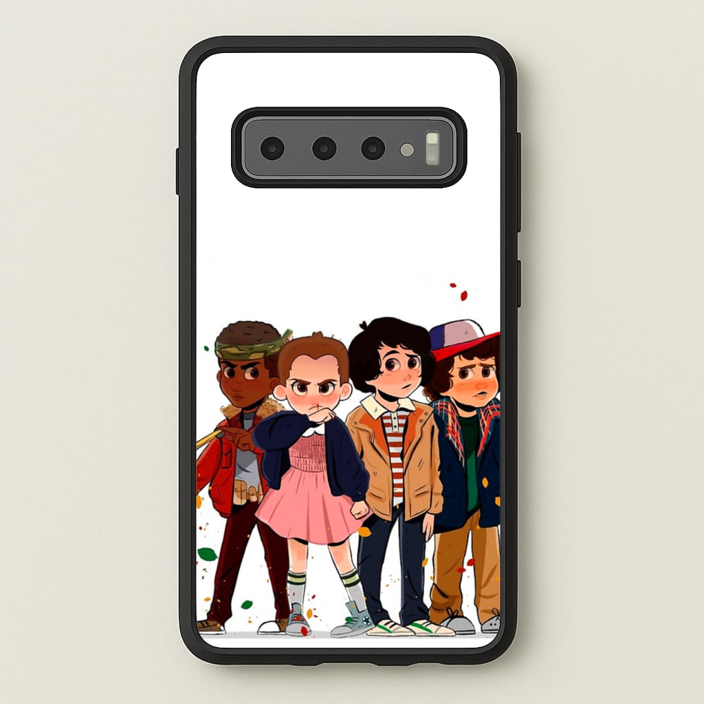Stranger Kids - Stranger Things Phone Case for Galaxy S10 Plus