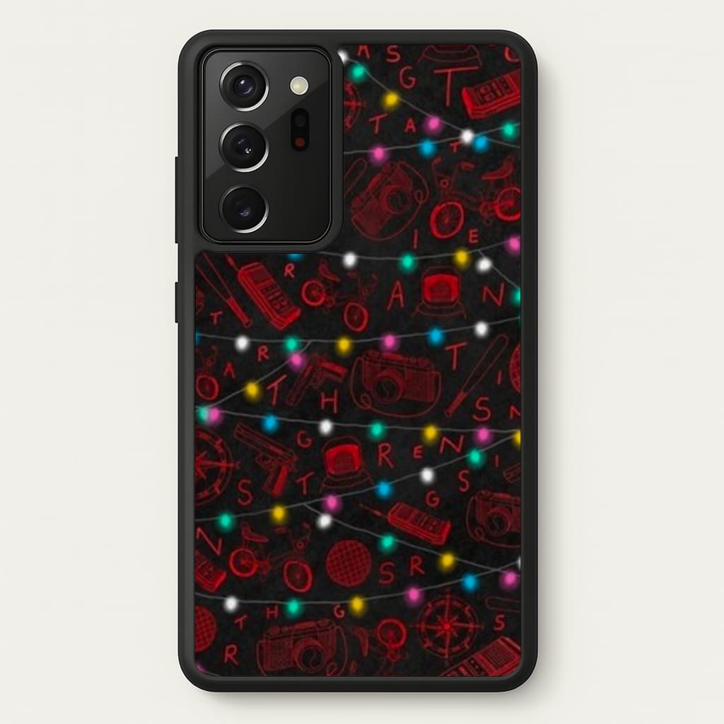 Stranger Red Illustrations - Stranger Things Phone Case for Galaxy Note 20 Ultra
