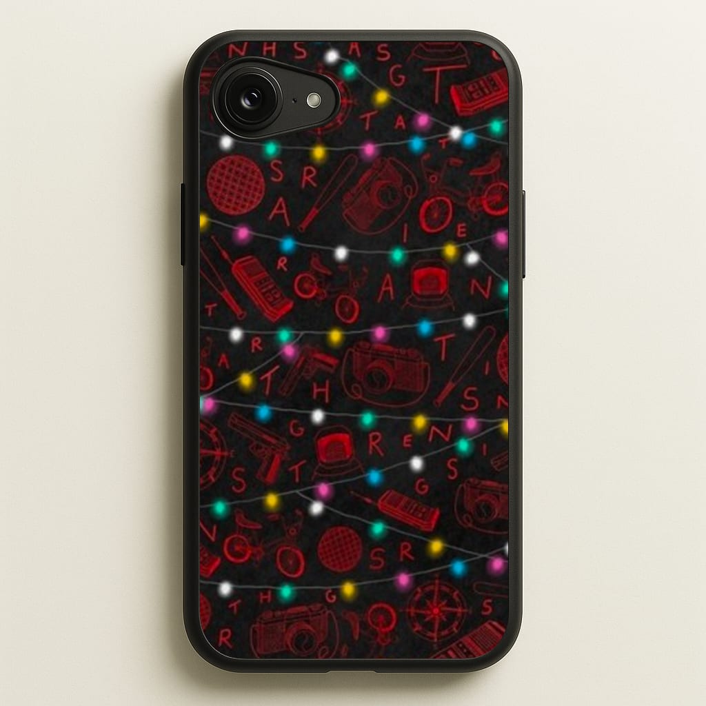 Stranger Red Illustrations - Stranger Things Phone Case for iPhone 16e