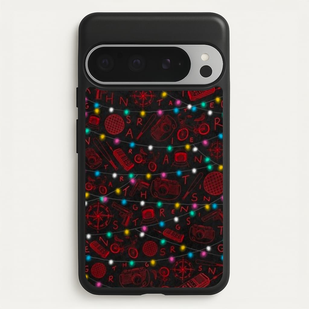 Stranger Red Illustrations - Stranger Things Phone Case for Google Pixel 9 Pro XL