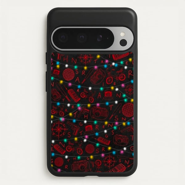 Stranger Red Illustrations - Stranger Things Phone Case for Google Pixel 9 Pro XL