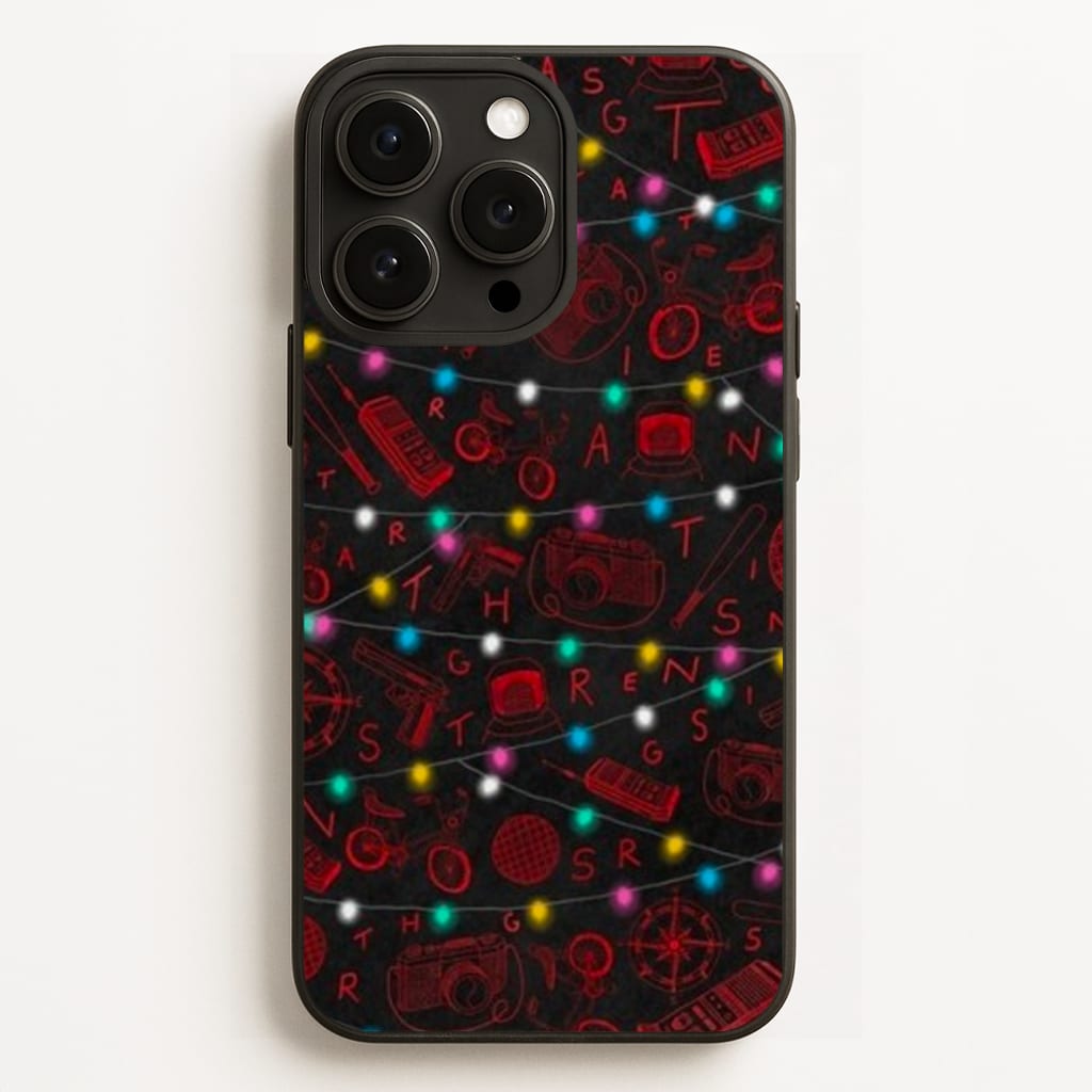 Stranger Red Illustrations - Stranger Things Phone Case for iPhone 12 Pro Max