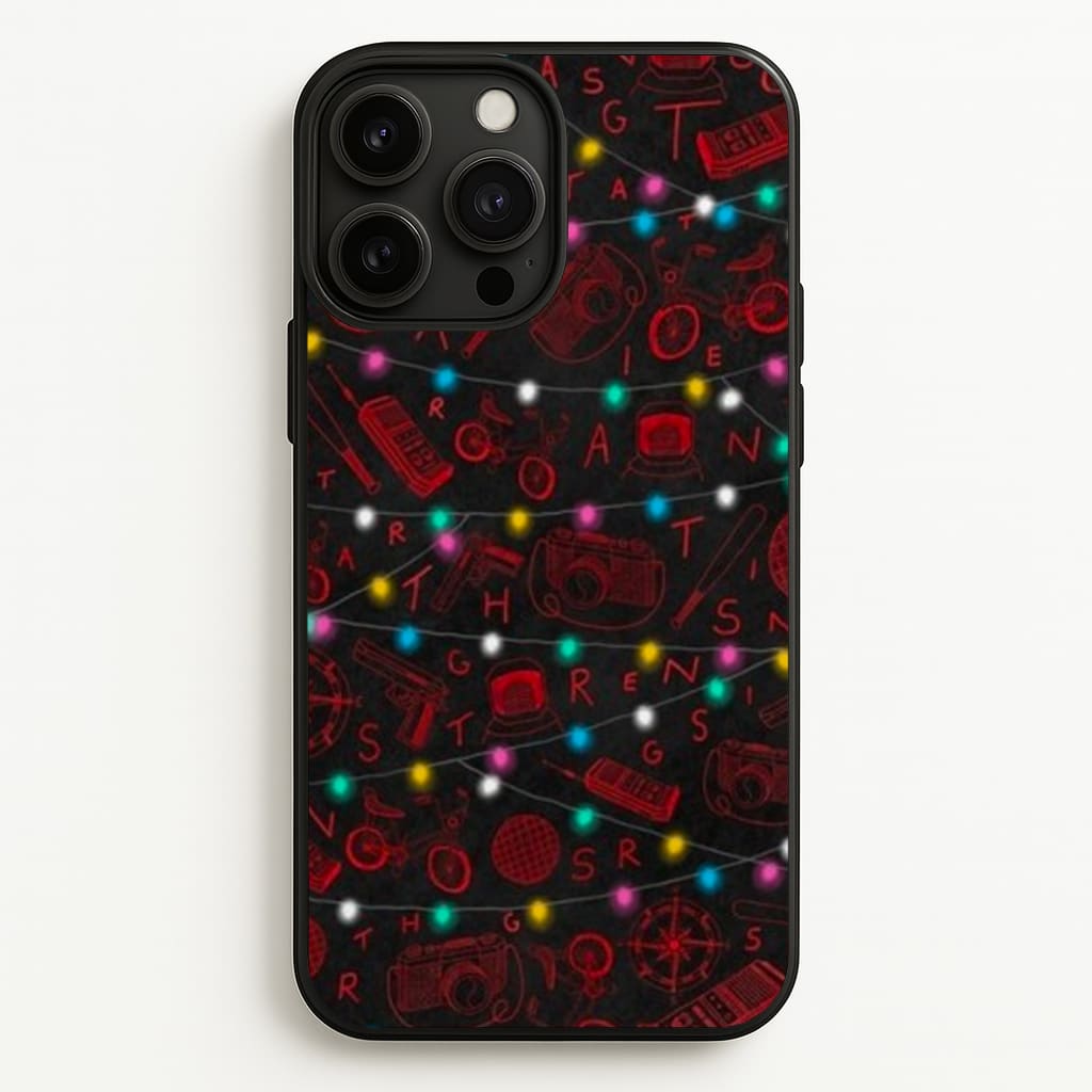Stranger Red Illustrations - Stranger Things Phone Case for iPhone 13 Pro Max