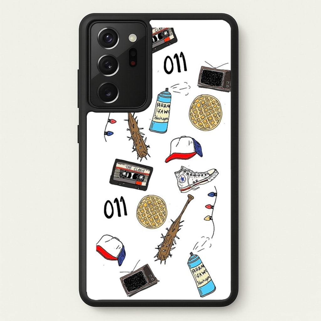 Stranger Drawings - Stranger Things Phone Case for Galaxy Note 20 Ultra