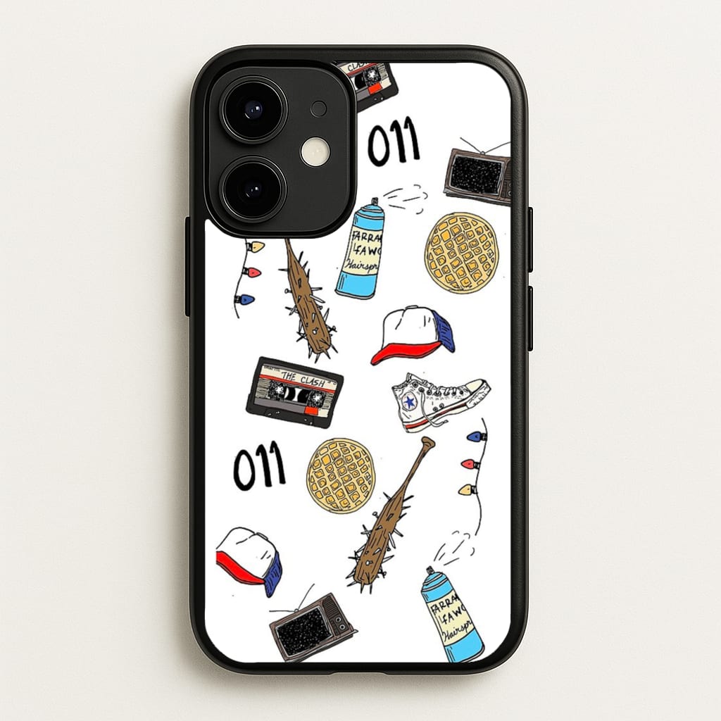 Stranger Drawings - Stranger Things Phone Case for iPhone 12 / 12 Pro