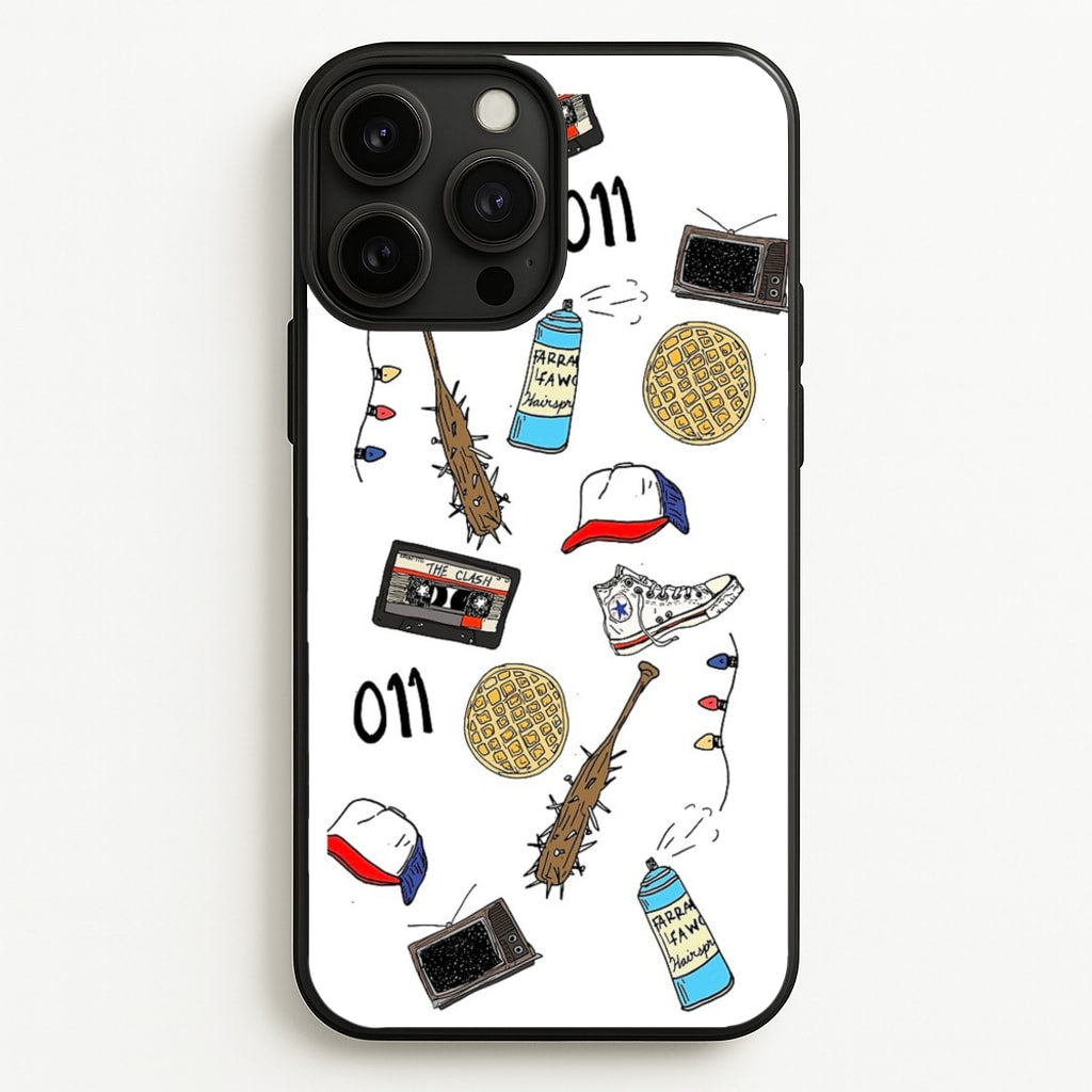 Stranger Drawings - Stranger Things Phone Case for iPhone 13 Pro Max