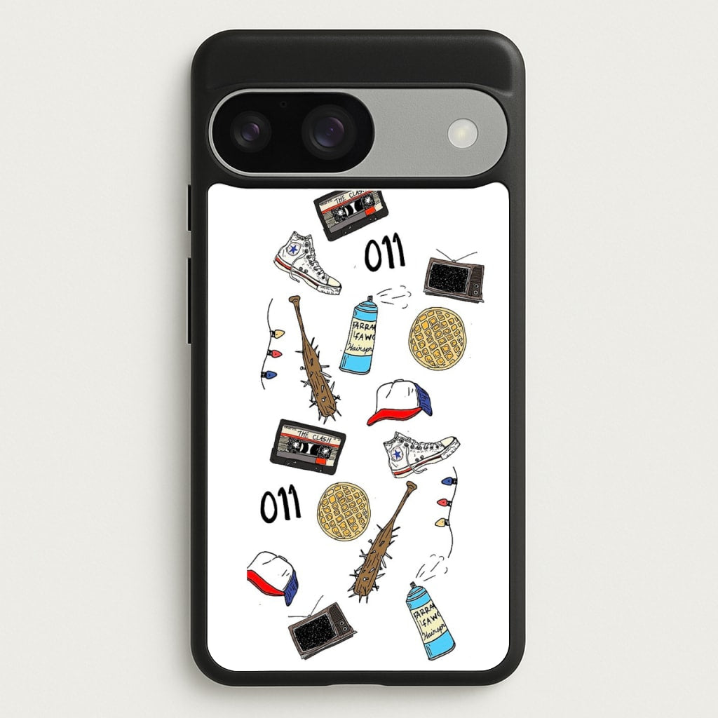 Stranger Drawings - Stranger Things Phone Case for Google Pixel 9 / 9 Pro