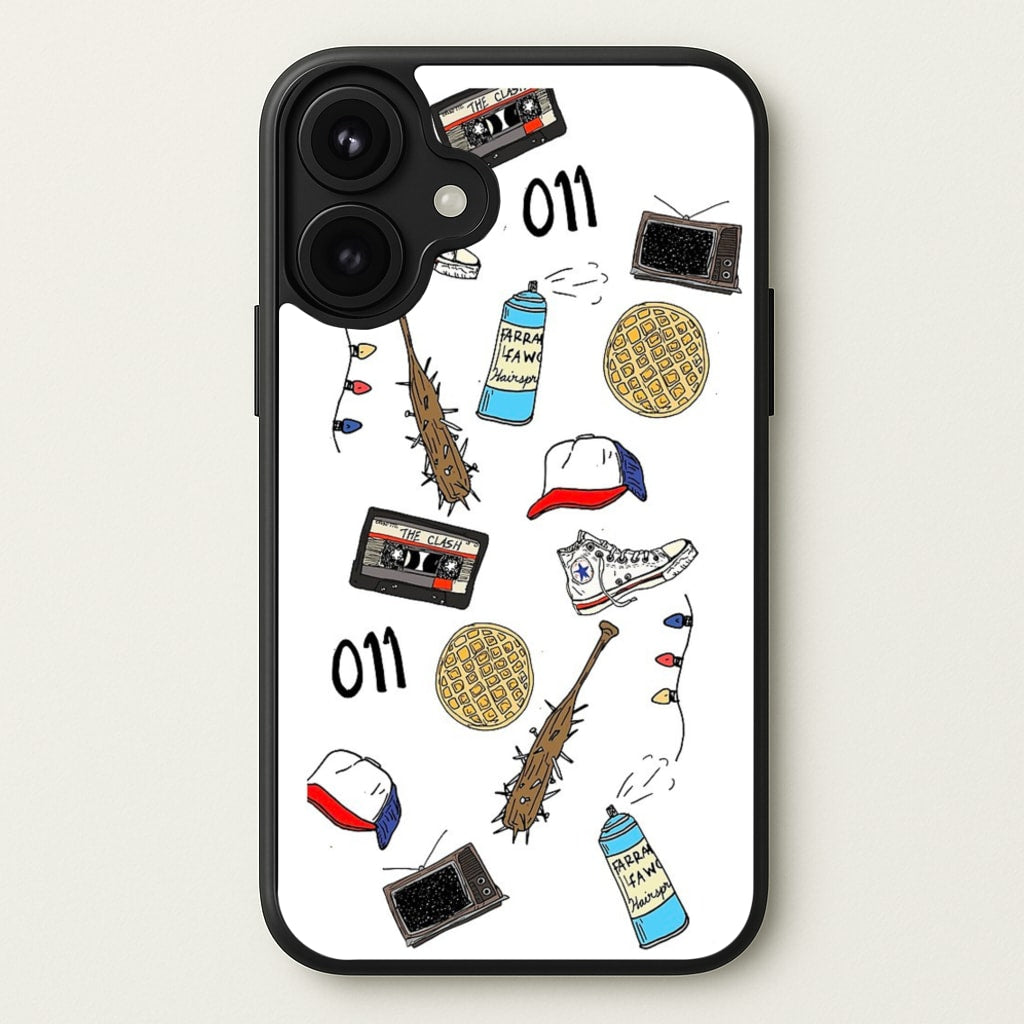 Stranger Drawings Phone Case for iPhone 17