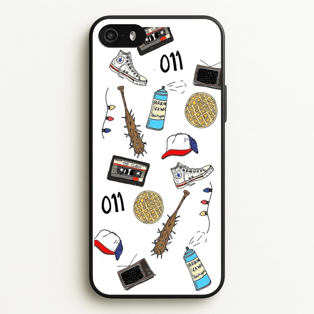 Stranger Drawings - Stranger Things Phone Case for iPhone 5 / 5s / SE 2016