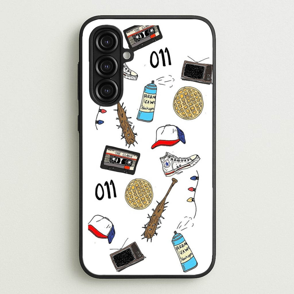 Stranger Drawings - Stranger Things Phone Case for Galaxy A16