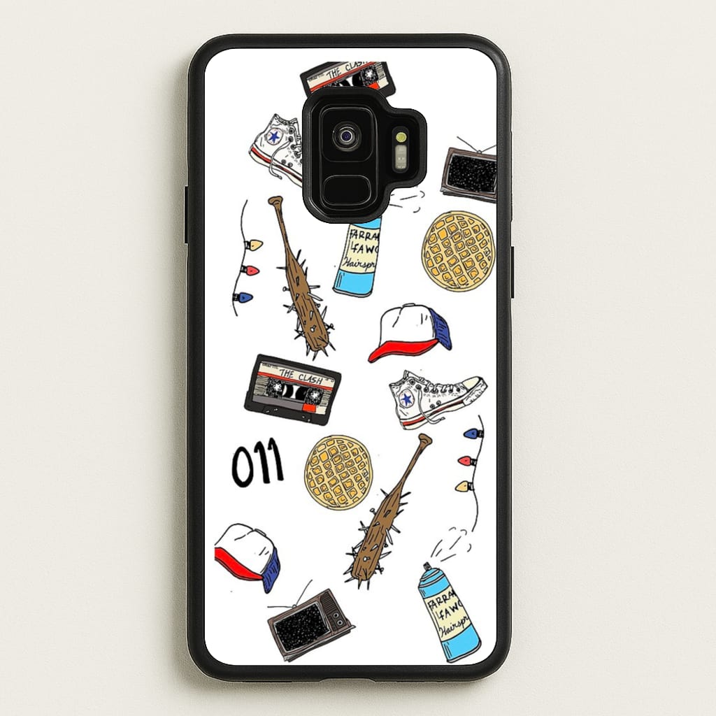 Stranger Drawings - Stranger Things Phone Case for Galaxy S9