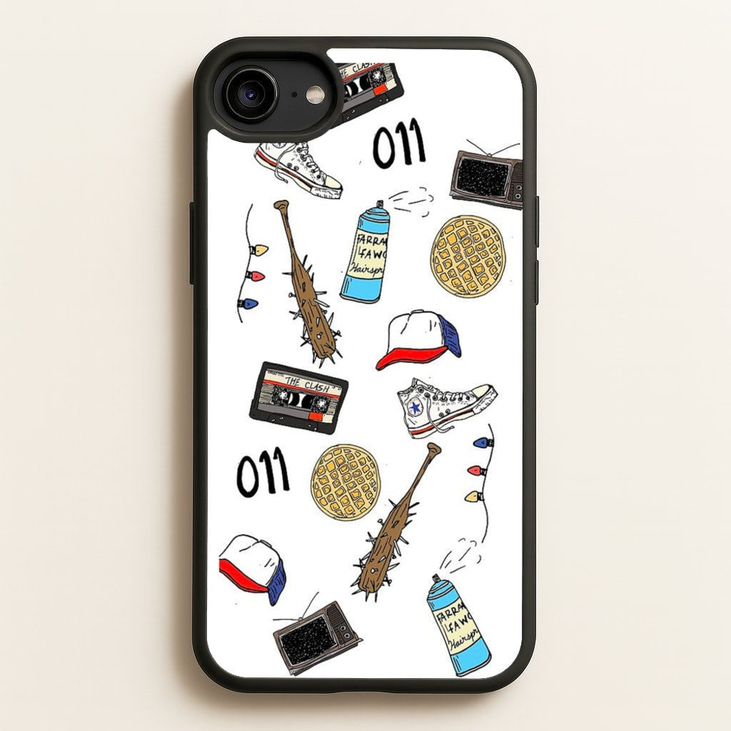 Stranger Drawings - Stranger Things Phone Case for iPhone 6 / 7 / 8 / SE