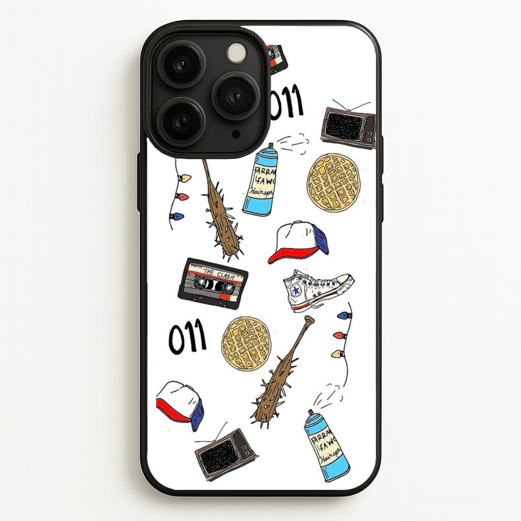 Stranger Drawings - Stranger Things Phone Case for iPhone 11 Pro