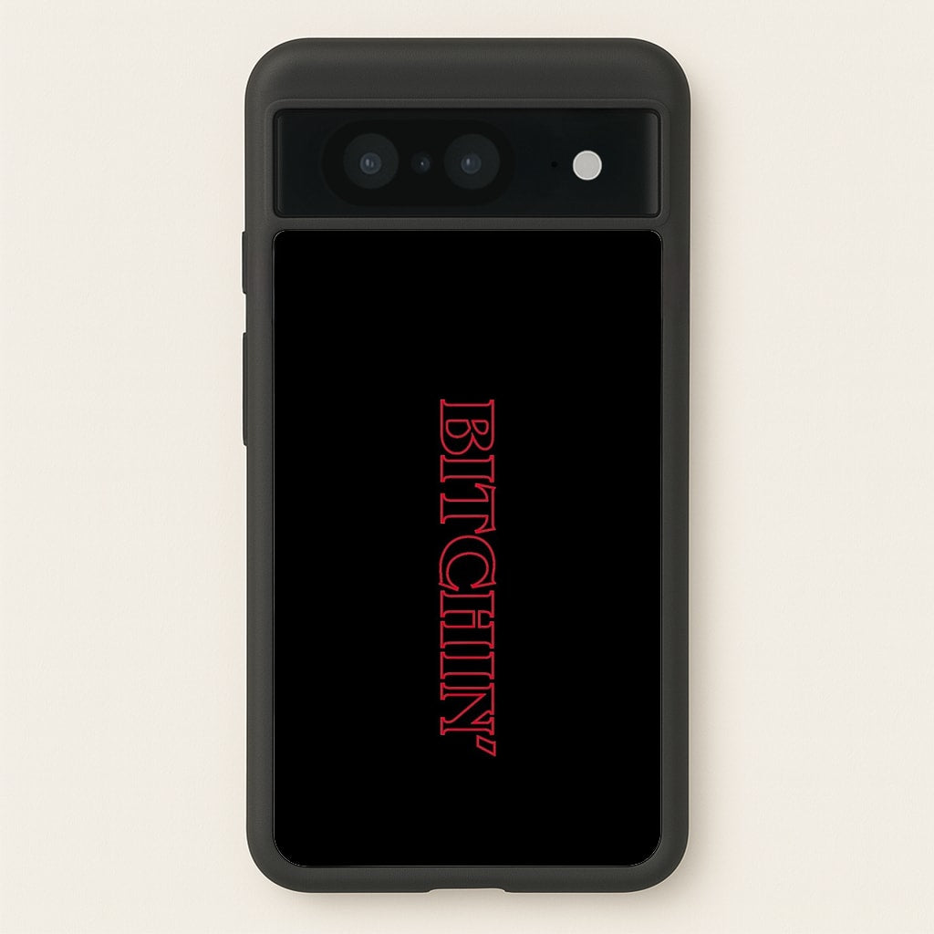 Stranger Bitchin' Logo - Stranger Things Phone Case for Google Pixel 8