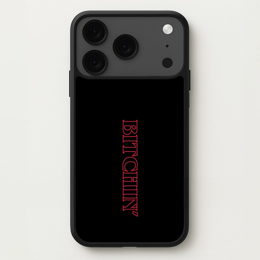 Stranger Bitchin' Logo Phone Case for iPhone 17 Pro Max