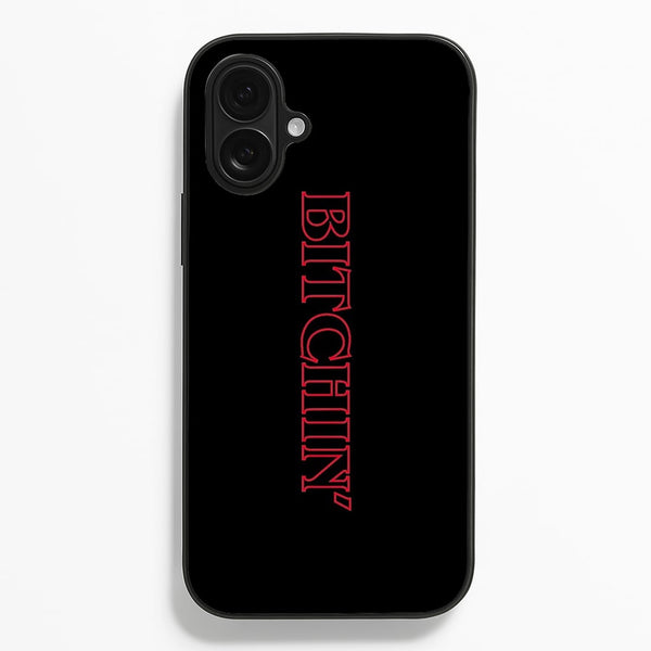 Stranger Bitchin' Logo - Stranger Things Phone Case for iPhone 16 Plus