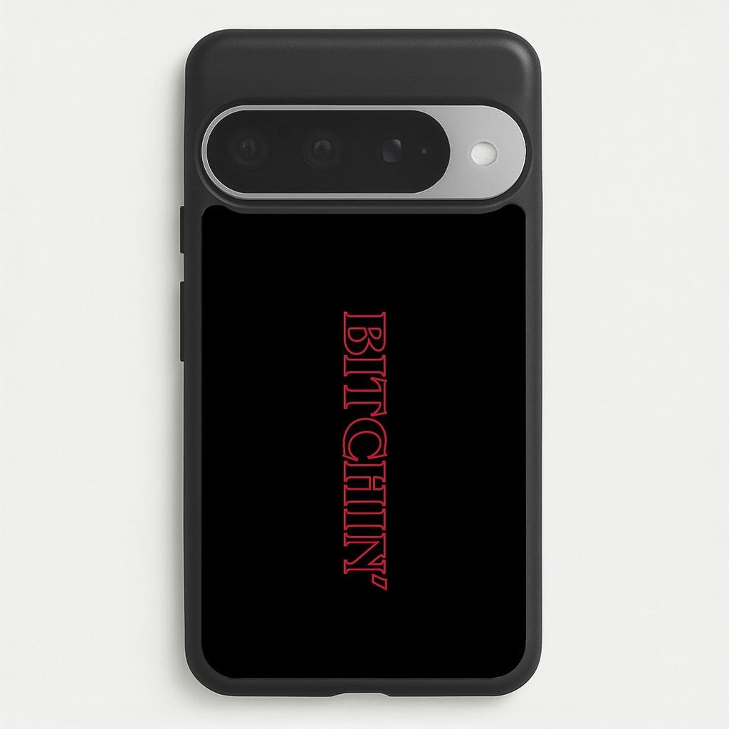 Stranger Bitchin' Logo Phone Case for Google Pixel 10 Pro XL