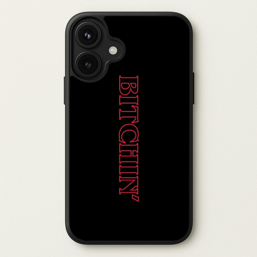 Stranger Bitchin' Logo Phone Case for iPhone 17