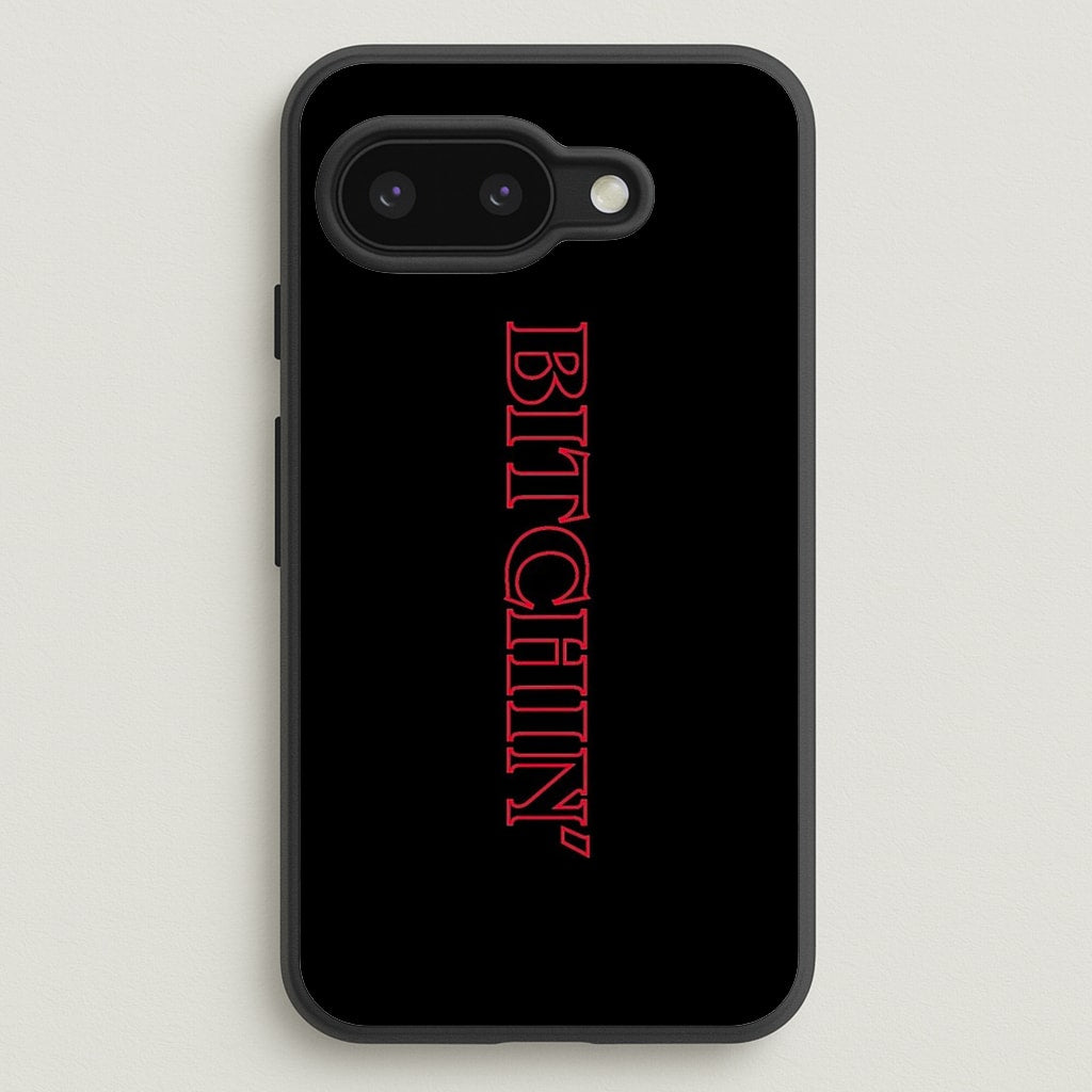 Stranger Bitchin' Logo - Stranger Things Phone Case for Google Pixel 9a