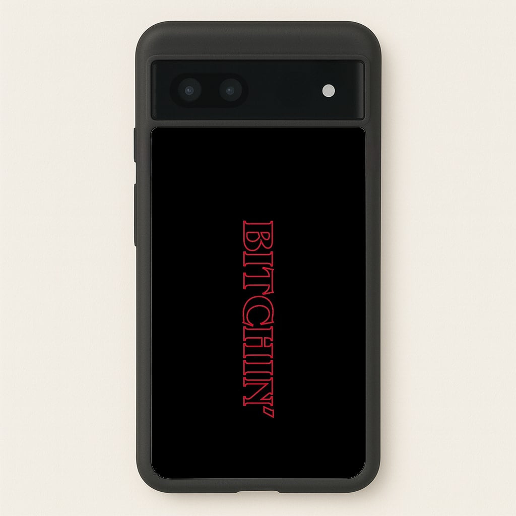 Stranger Bitchin' Logo - Stranger Things Phone Case for Google Pixel 6a