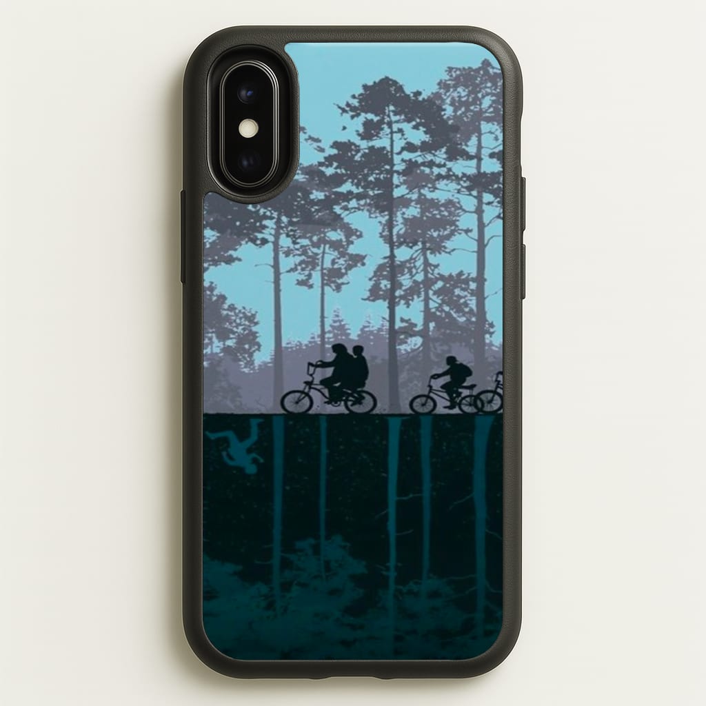 World of Upside Down - Stranger Things - Stranger Things Phone Case for iPhone X / XS