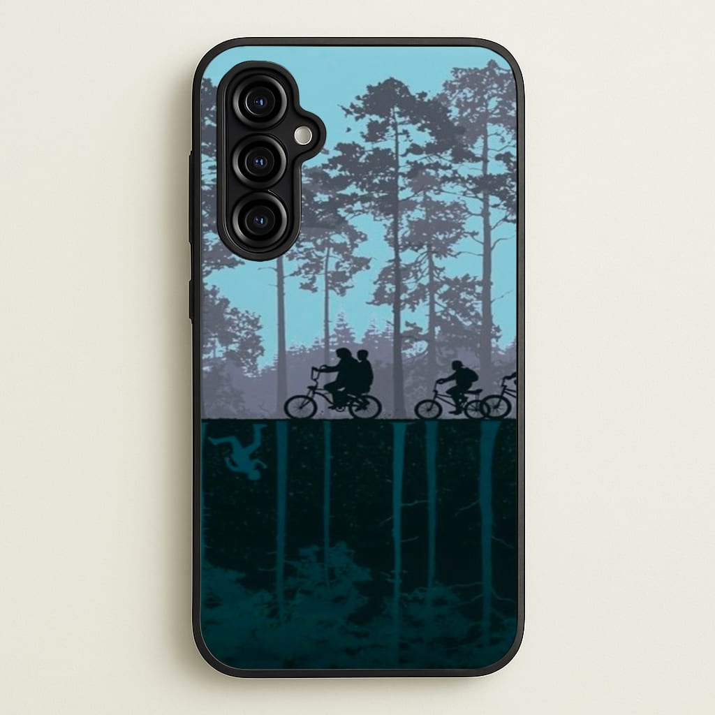 World of Upside Down - Stranger Things - Stranger Things Phone Case for Galaxy A54