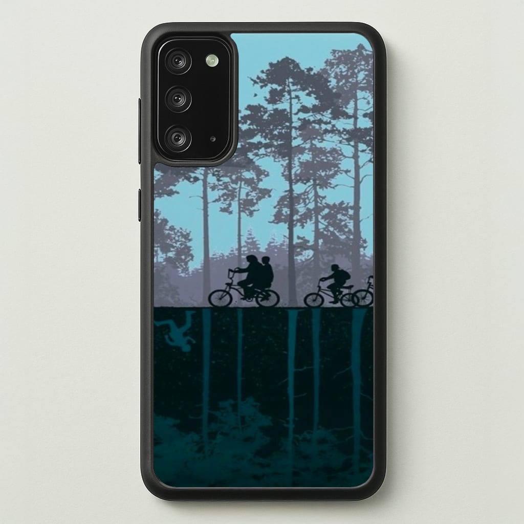 World of Upside Down - Stranger Things - Stranger Things Phone Case for Galaxy Note 20