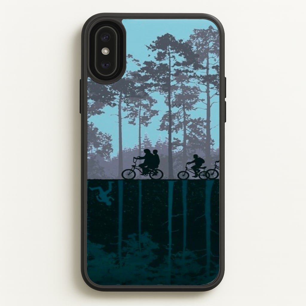 World of Upside Down - Stranger Things - Stranger Things Phone Case for iPhone XS Max