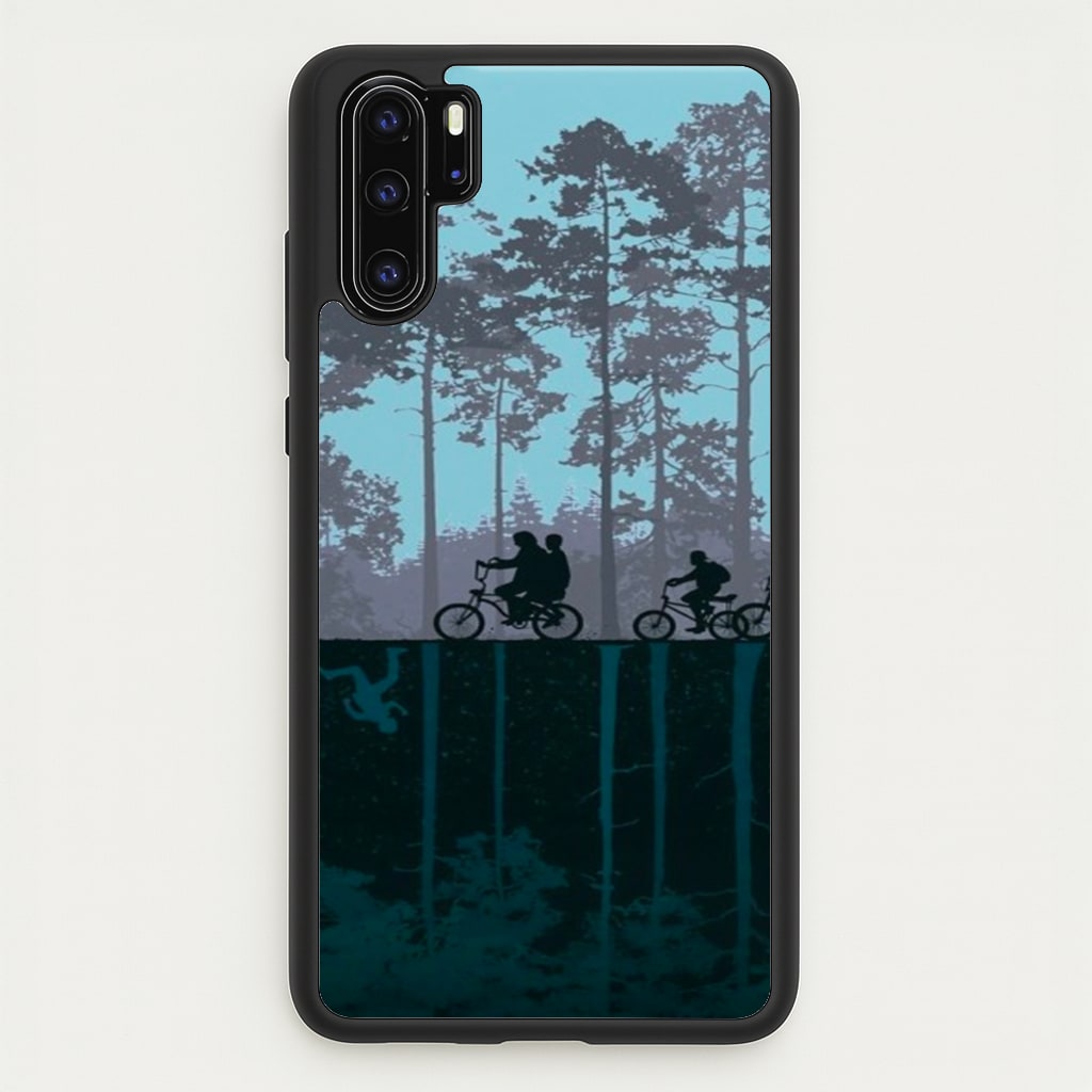 World of Upside Down - Stranger Things - Stranger Things Phone Case for Huawei P30 Pro
