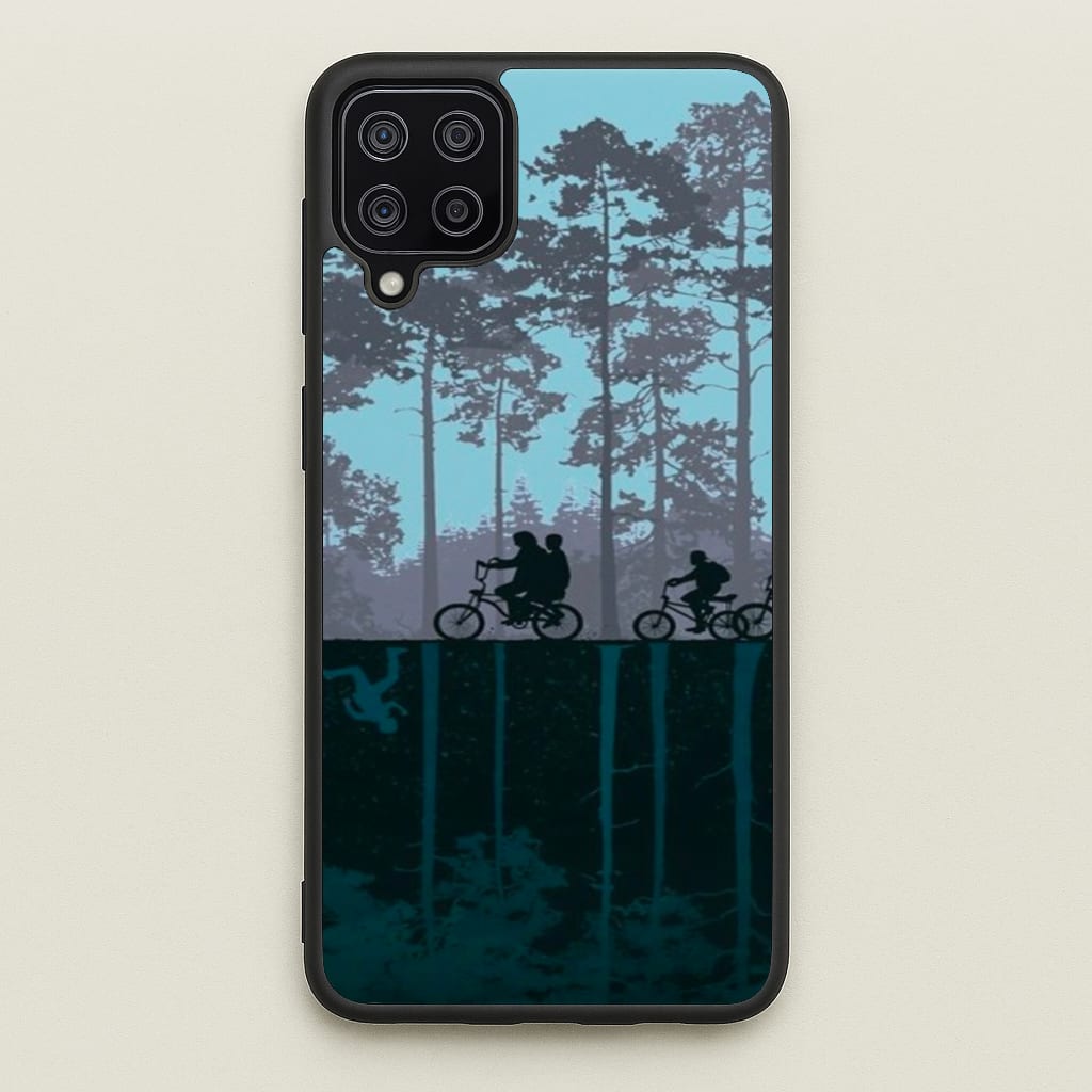 World of Upside Down - Stranger Things - Stranger Things Phone Case for Galaxy A12