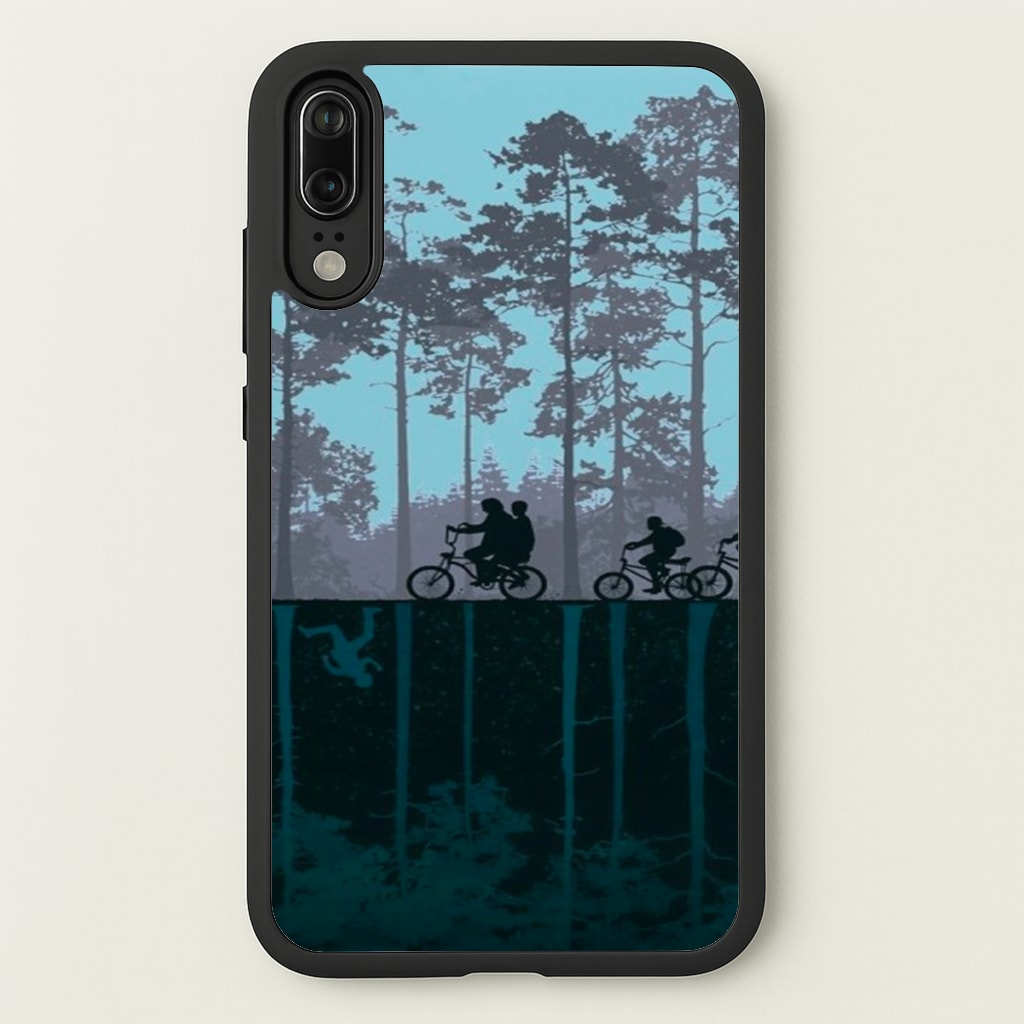 World of Upside Down - Stranger Things - Stranger Things Phone Case for Huawei P20